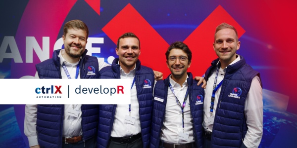 Teambild der ctrlX developR von Bosch Rexroth