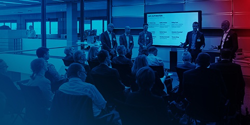 Fachpressekonferenz bei Bosch Rexroth in Ulm, Thema: ctrlX AUTOMATION