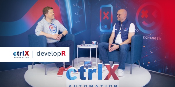 Gastgeber Christian Zentraf und sein Gast Michael Langfinger sprechen über Security und warum ctrlX AUTOMATION ein resilientes System ist.