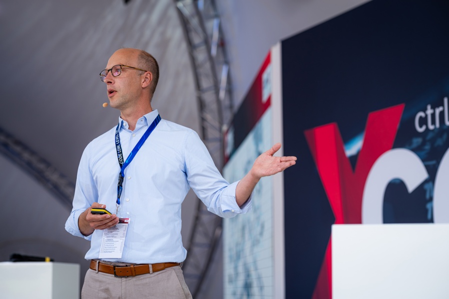 Dr. Maik Rabe, Chief Technology Officer stellte Plattformen und Ecosysteme vor