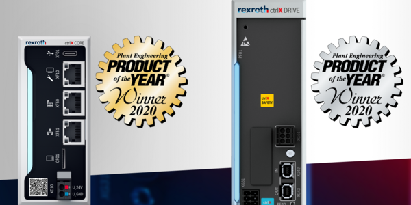 Plant Engineering Award 2021 für ctrlX CORE und ctrlX DRIVE