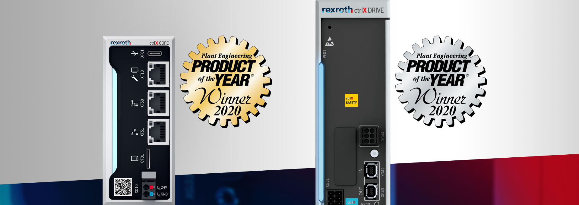 Plant Engineering Award 2021 für ctrlX CORE und ctrlX DRIVE
