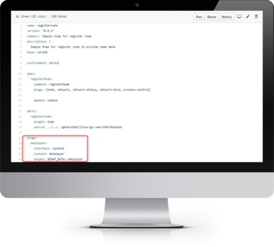 Bild eines Computer-Monitors, auf dem das ctrlX AUTOMATION Software Development Kit (SDK) zu sehen ist