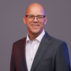 Portrait view of Norbert Sasse, Game Changer ctrlX Configurator