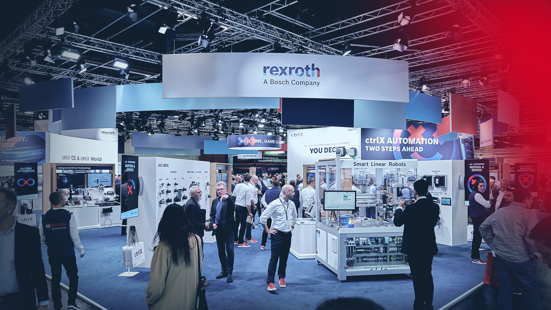 Messestand ctrlX AUTOMATION auf der SPS