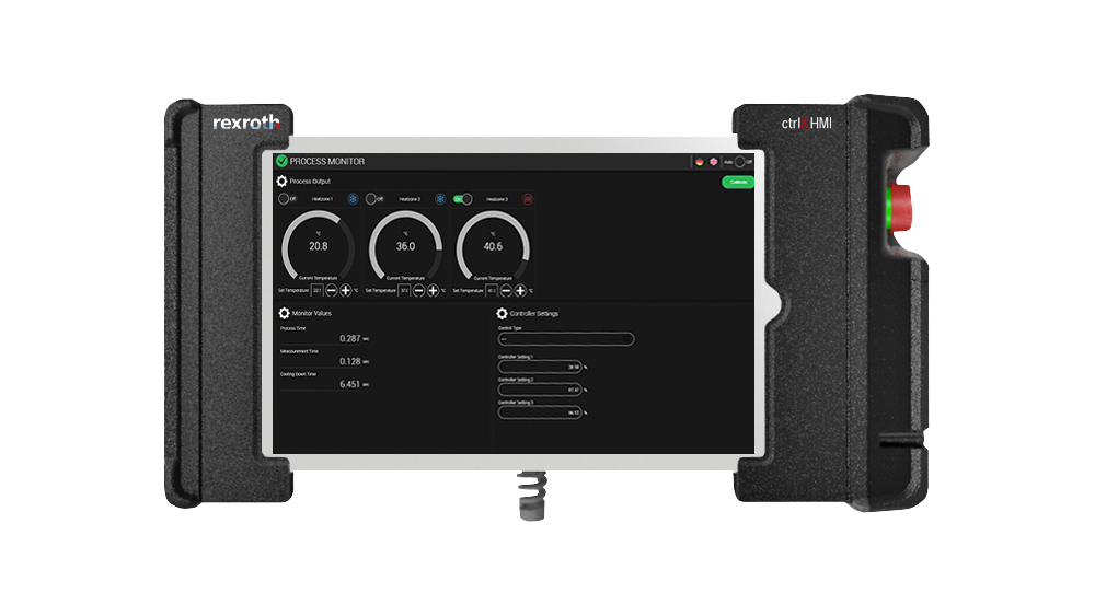 ctrlX HMI Panel-Frame PF do integracji tabletu jako urządzenia HMI
