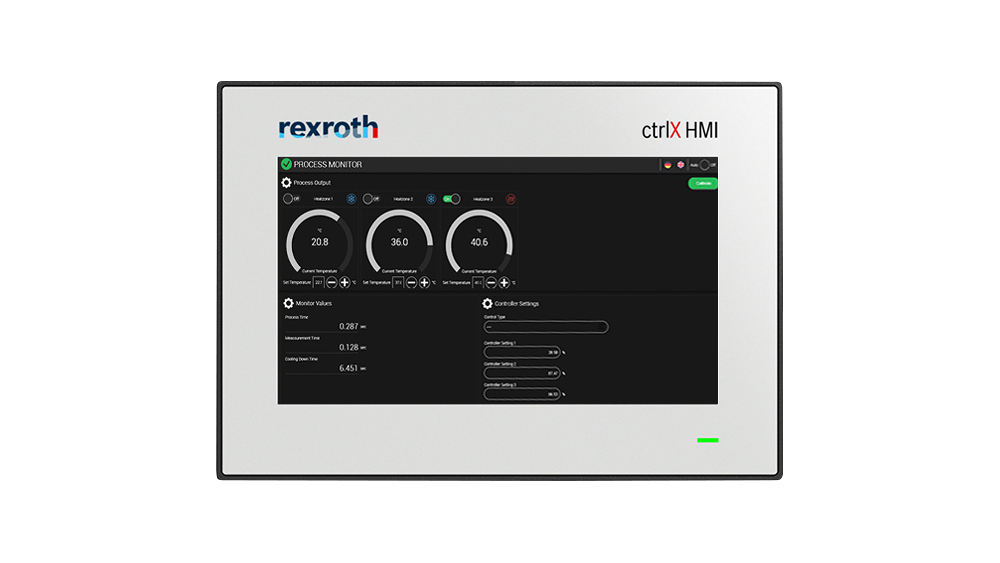 ctrlX HMI Web-Panel WR do montażu w szafach sterowniczych
