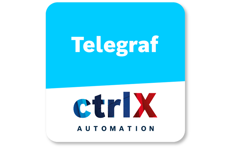 Ilustracja ikony aplikacji Telegraf ctrlX WORKS